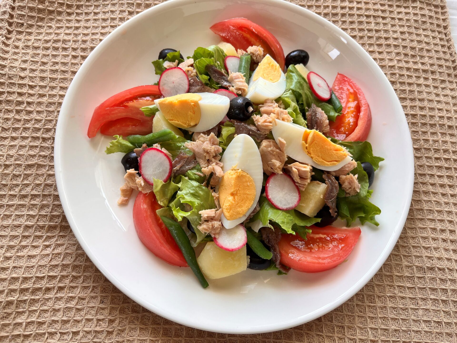 ニース風サラダ のぶLIFE